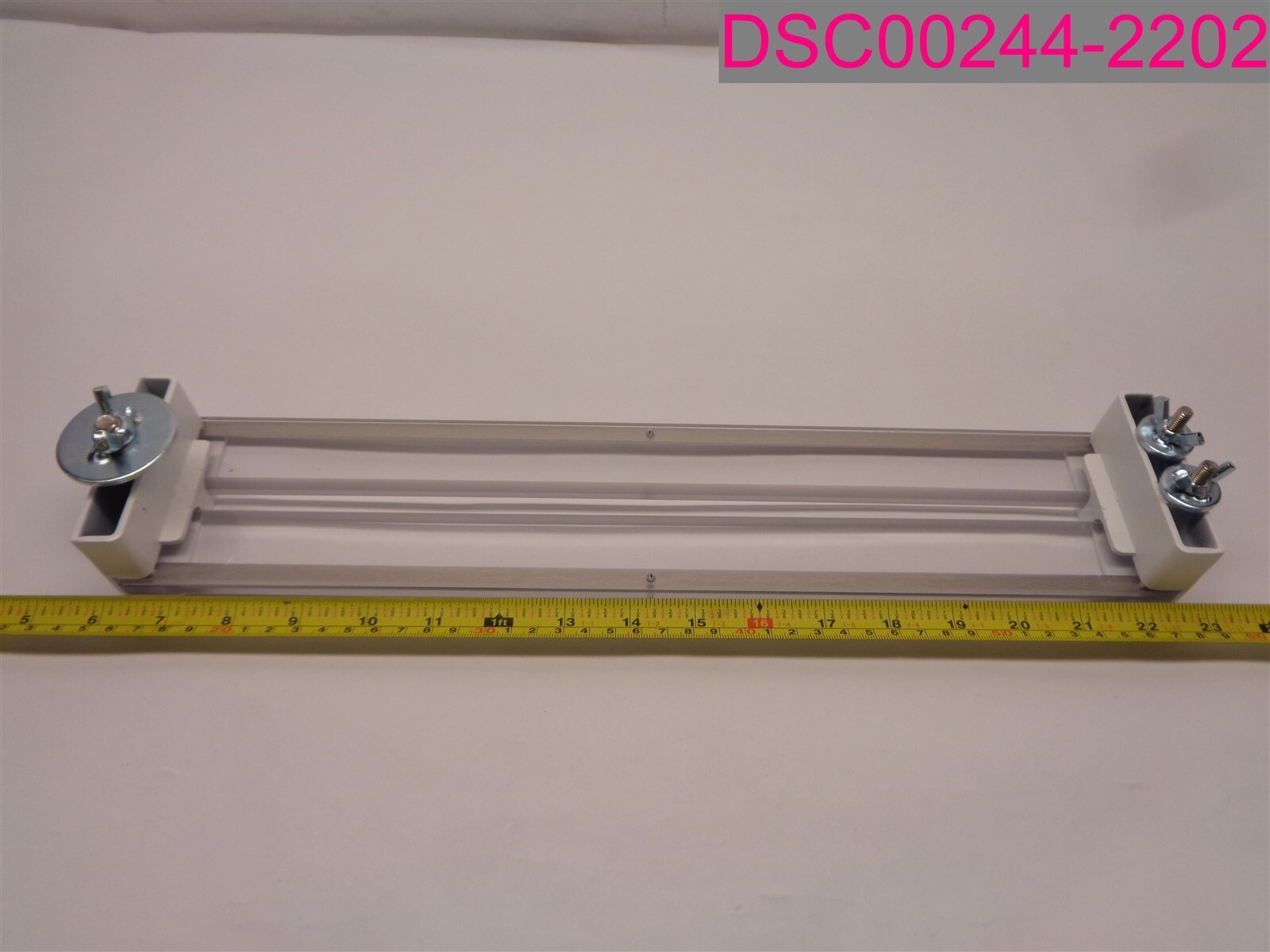 QTY=4; OnQ Solutions 15" Clear Laptop Security Bracket 20258-KIT-PLB01, 10066731