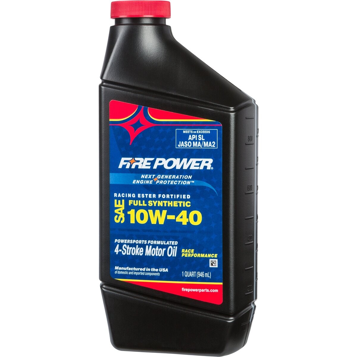 Fire Power 10W-40 Synthetic 4-Stroke Oil w/Ester - 196984