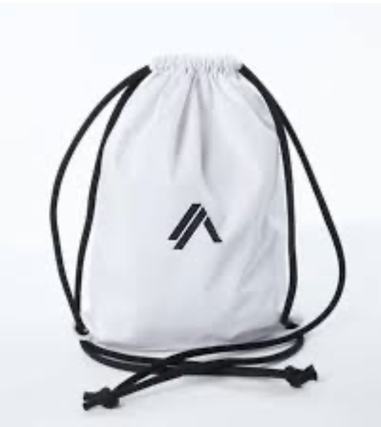 Alphalete Athletics  Drawstring New Classic String Backpack White