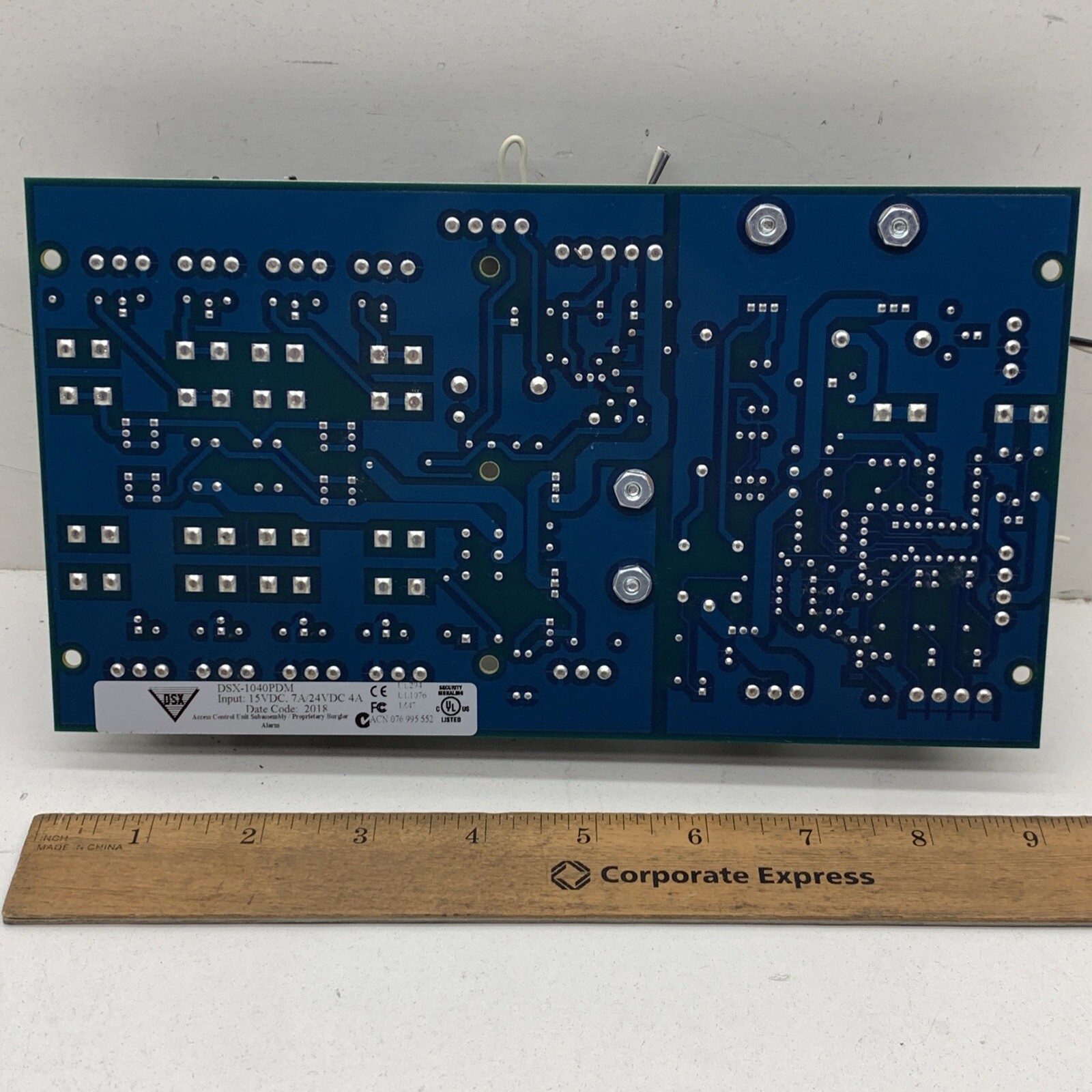 DSX Access Systems DSX-1040PDM Access Control Unit Subassembly 4A 15VDC