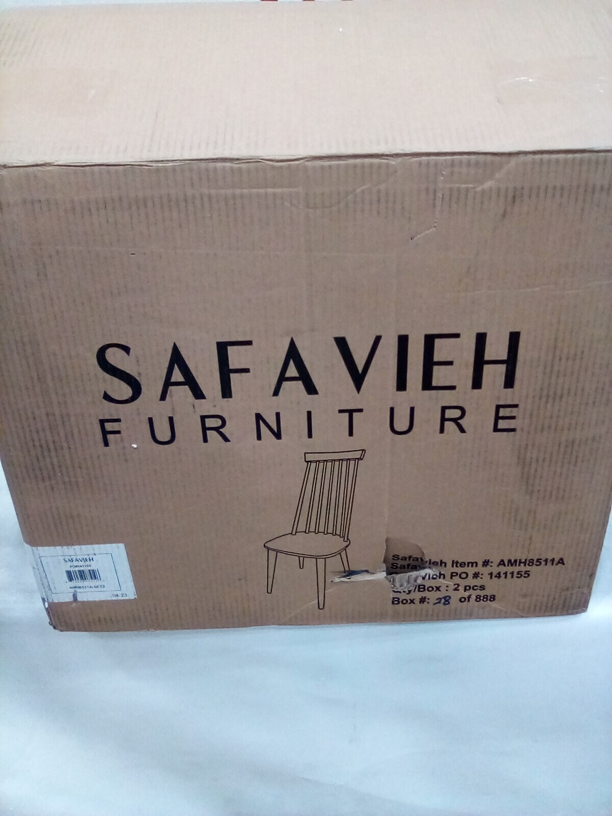 Safavieh BURRIS SIDE CHAIR, Reduced Price 2172728540 AMH8511A