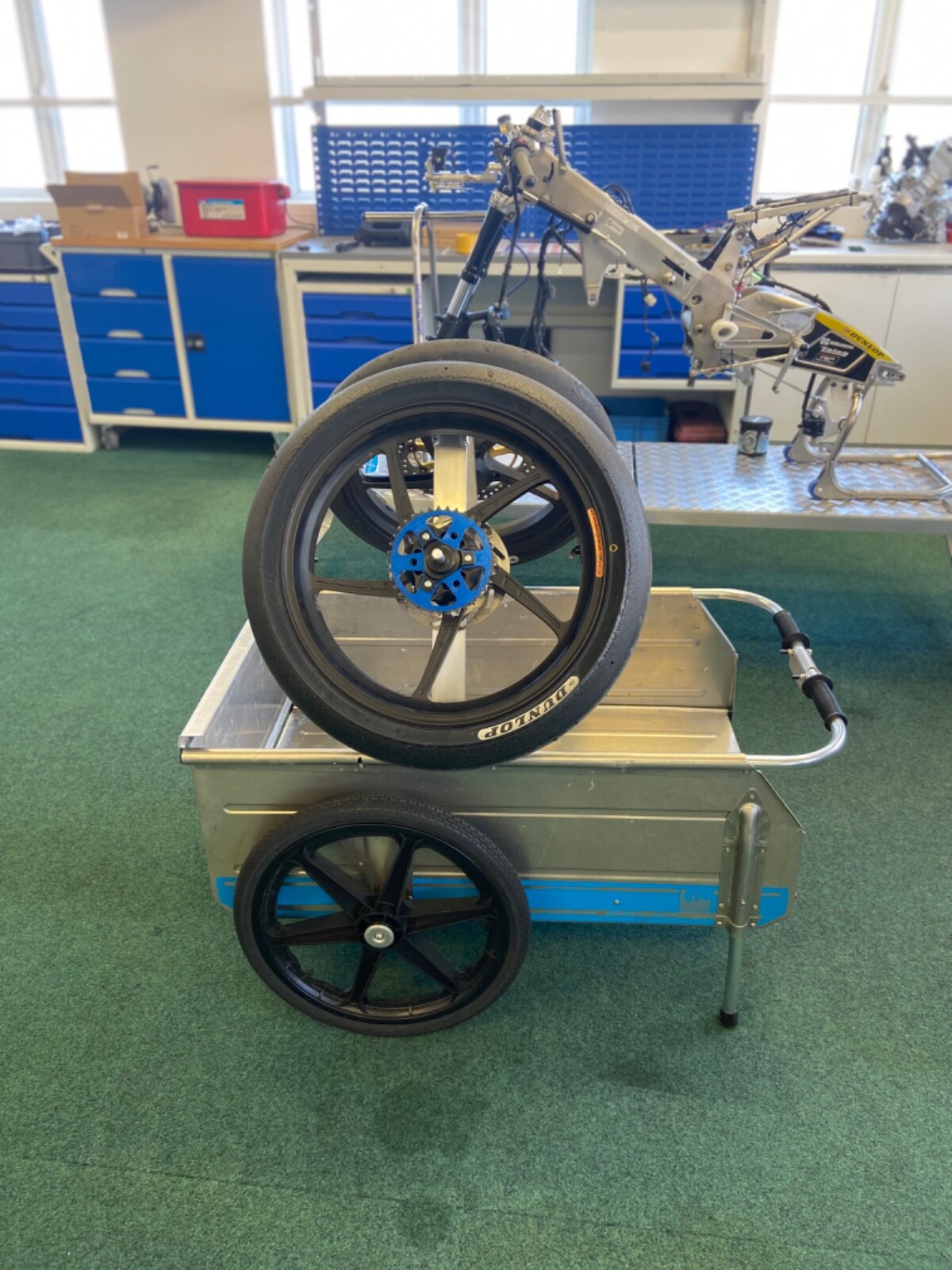 Alikat Foldit cart Motorcycle Wheel Top / Carrier. Tipke Cart Top For Wheels