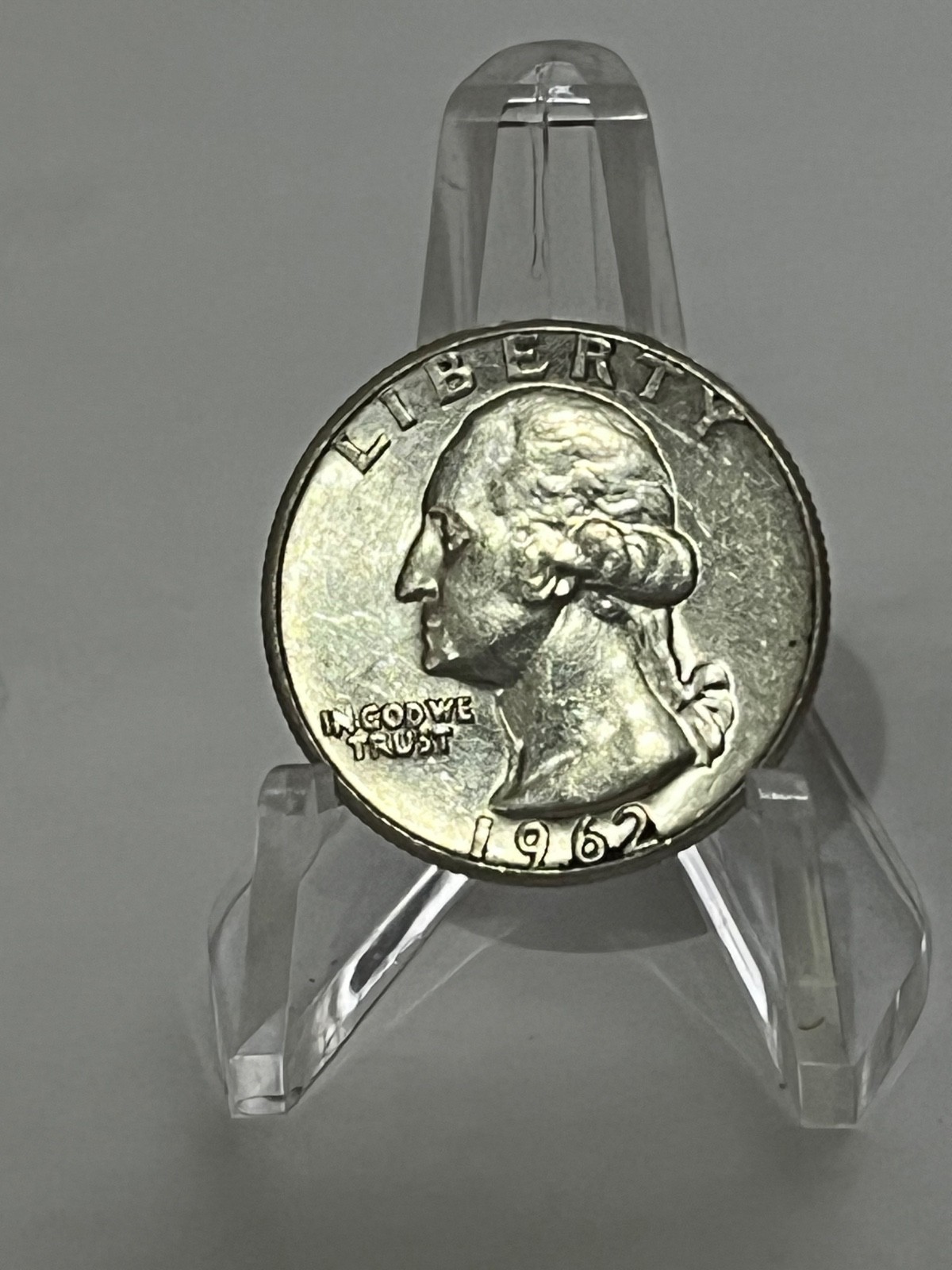 1962 Washington Silver Quarter 25c Nice Circulated # TC37