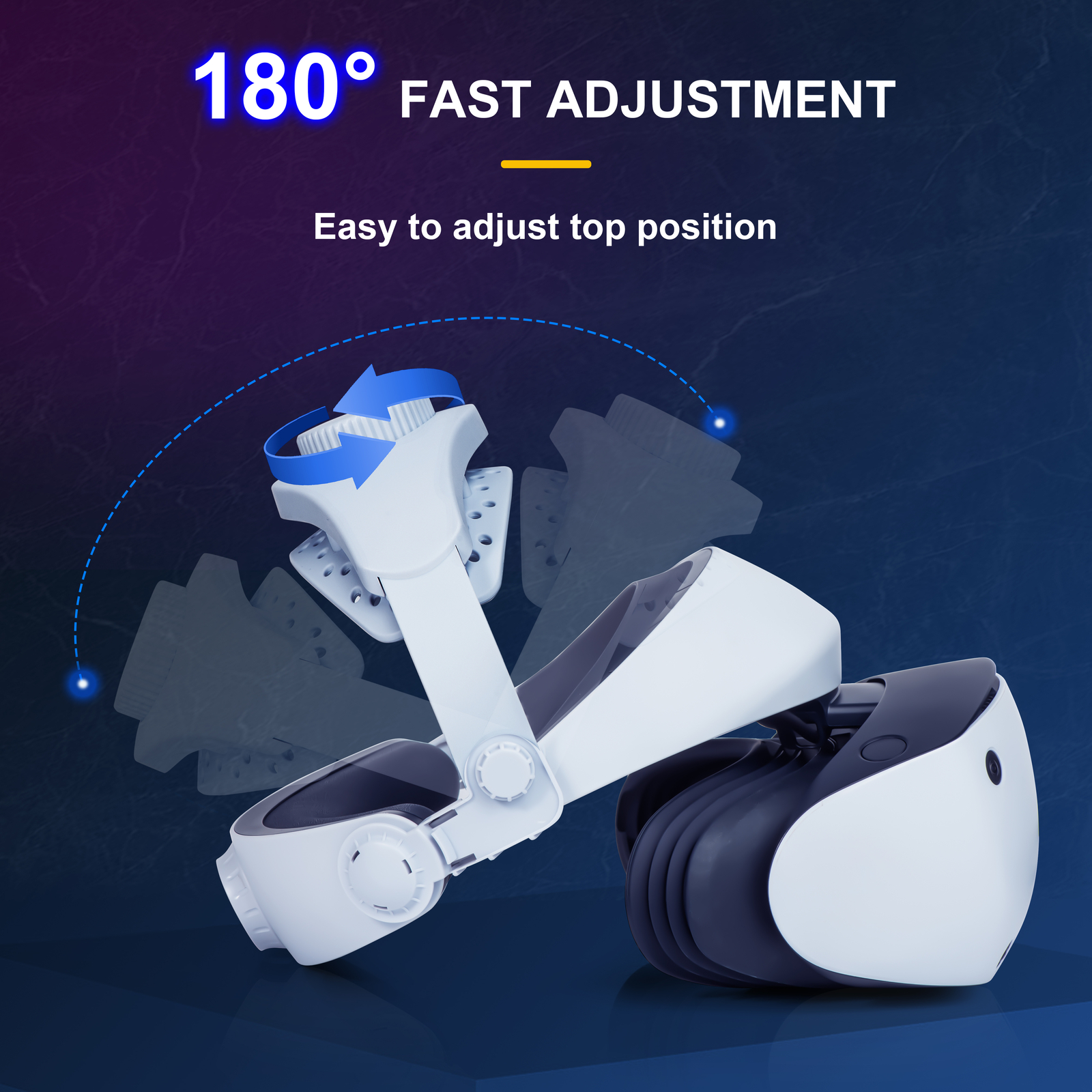 Head Strap for PlayStation VR2 Headset Adjustable Replace Headband Accessories