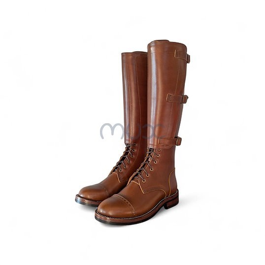 Reproduction WWII Cavalry boots. Equestrian Riding Field Boot UK 5-12
