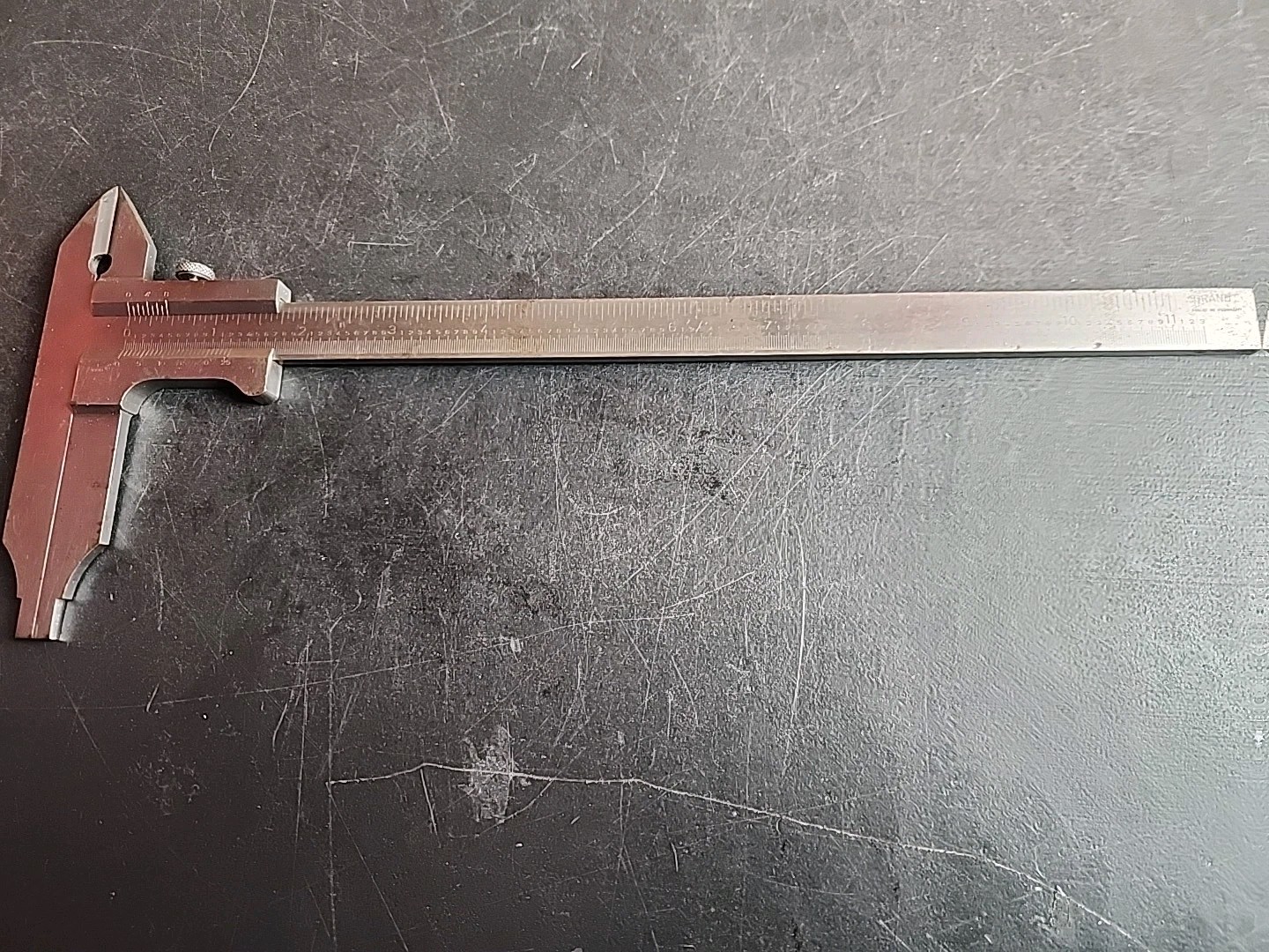 Vintage Grand Measuring Vernier Calipers  11", .001"  Made In Germany