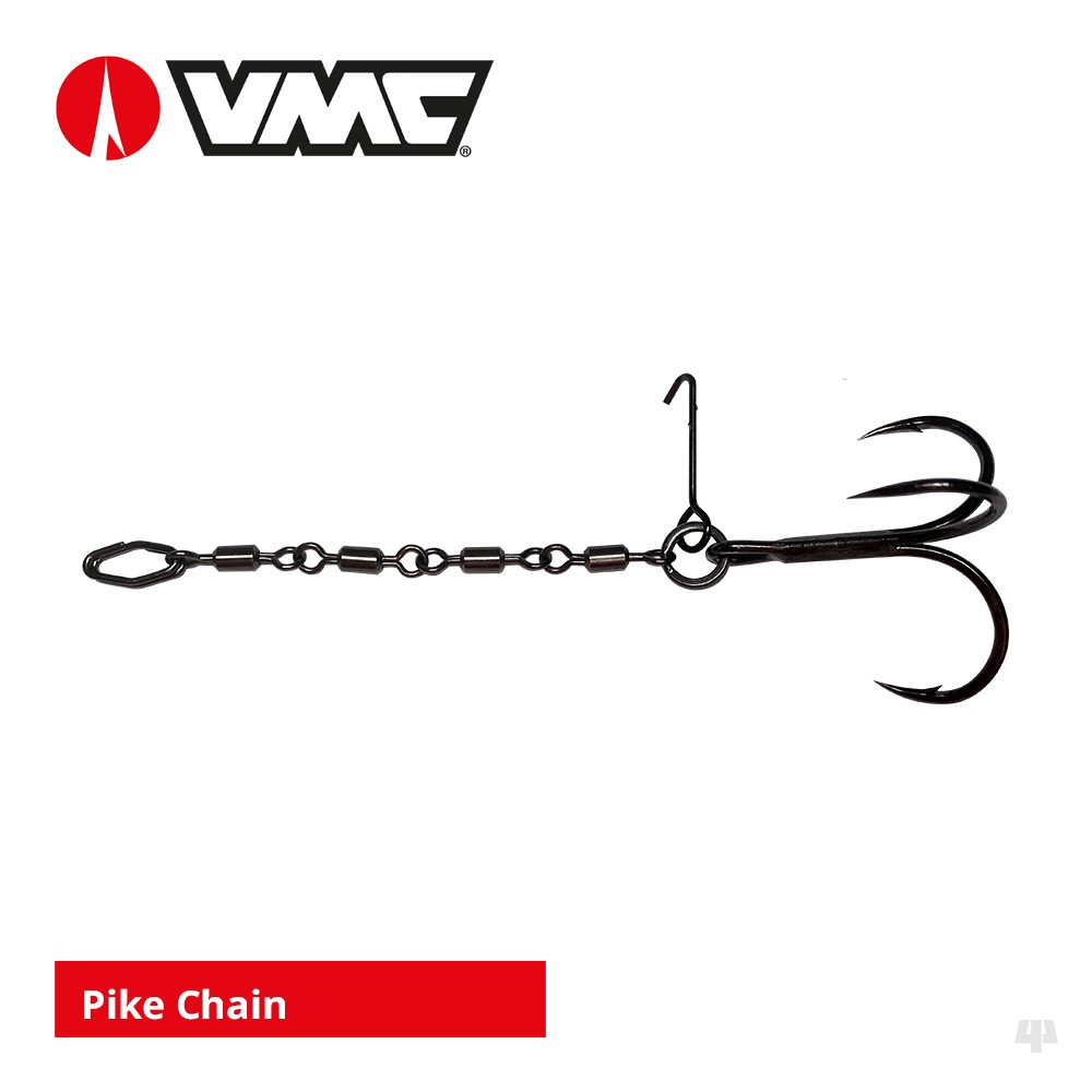 VMC Pike Chain Stingers - Perch Zander Catfish Predator Fishing Lure Tackle Hook