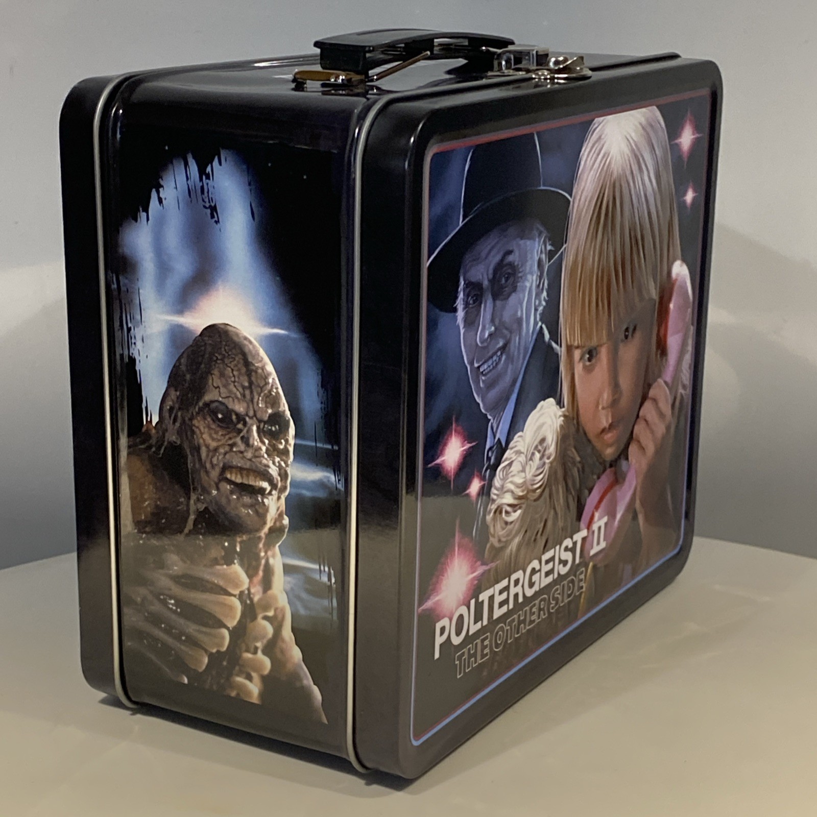 New Poltergeist 2 Double Sided Lunch Box/Tin Tote Complete