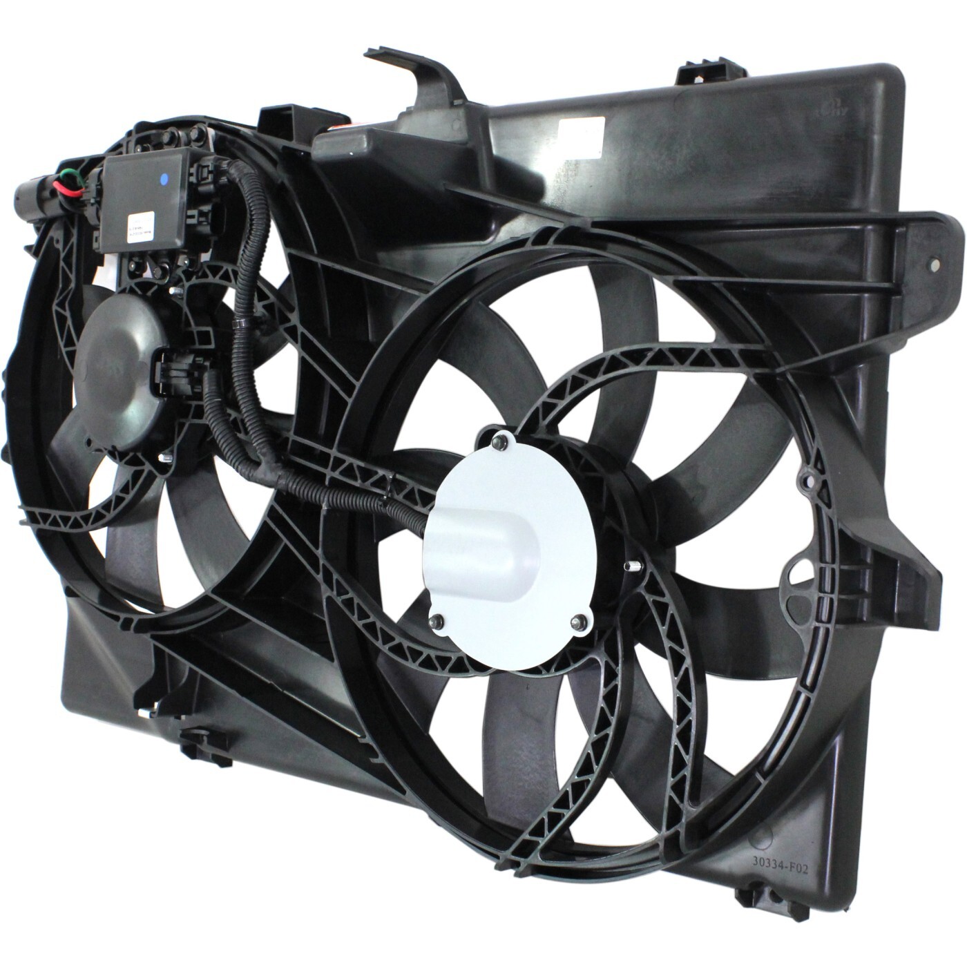 Radiator Cooling Fan Assembly For 2007-2015 Ford Edge MKX With Control Module