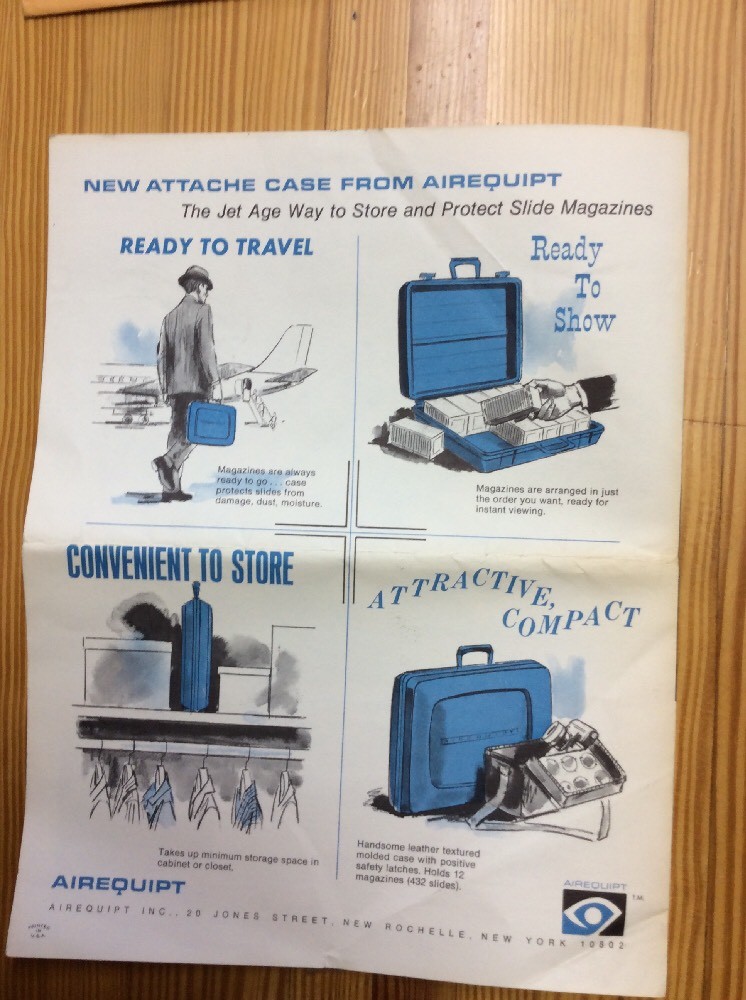 Airequiet Attache Case And Library Pack Instruction Manual INV-P0109