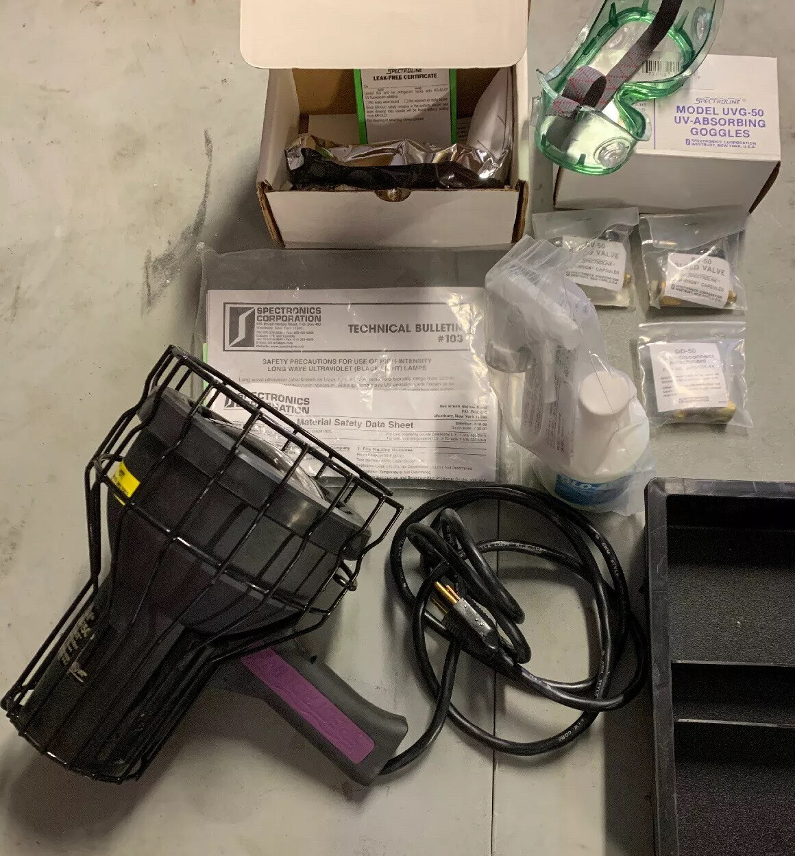 uv leak detection kit.