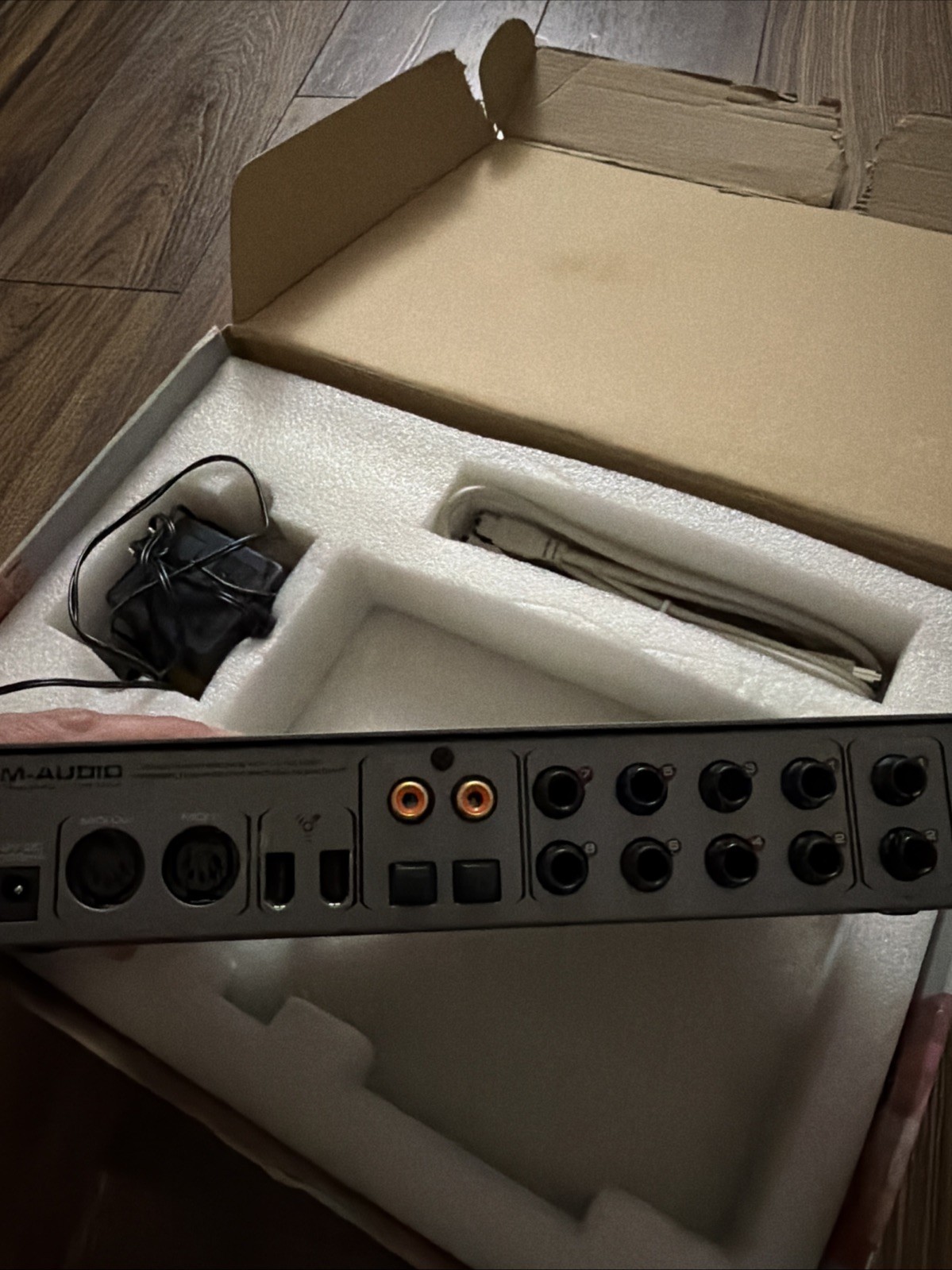 M-Audio Firewire 410 Digital Recording Interface with Power Supply + Cable