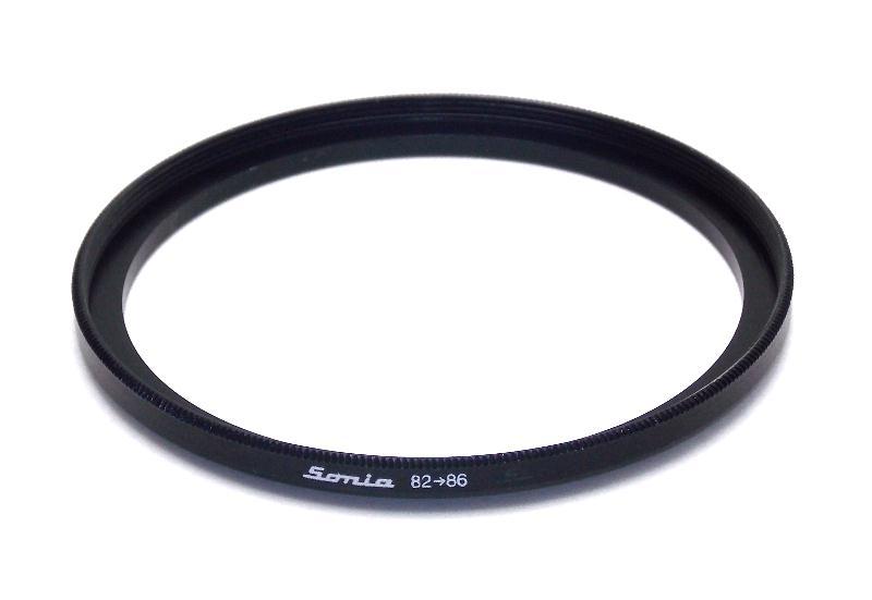 Metal Step Up Ring 82mm to 86mm 82-86 Sonia New