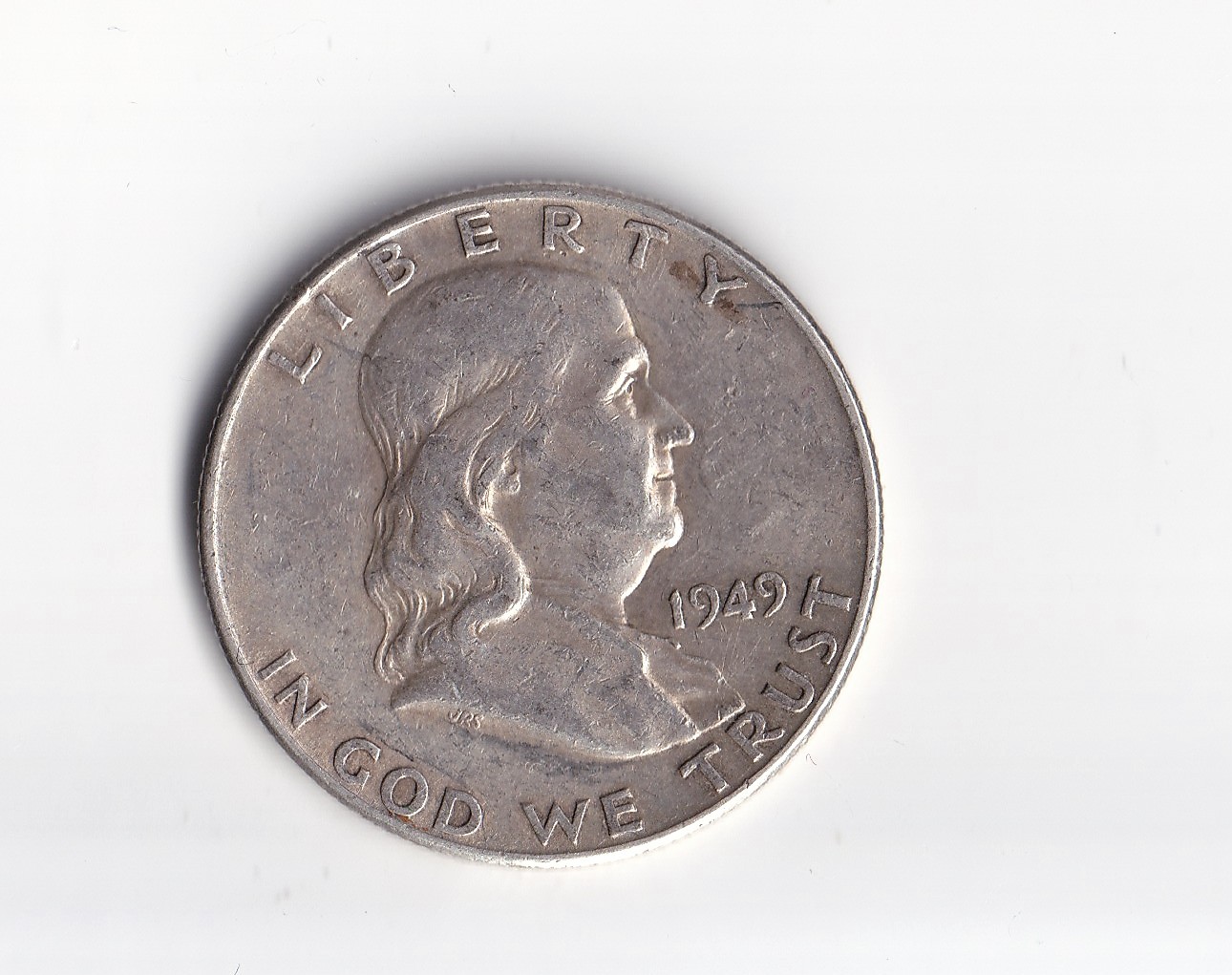 1949 P Franklin Silver Half Dollar NO COMBINED SHIPPING