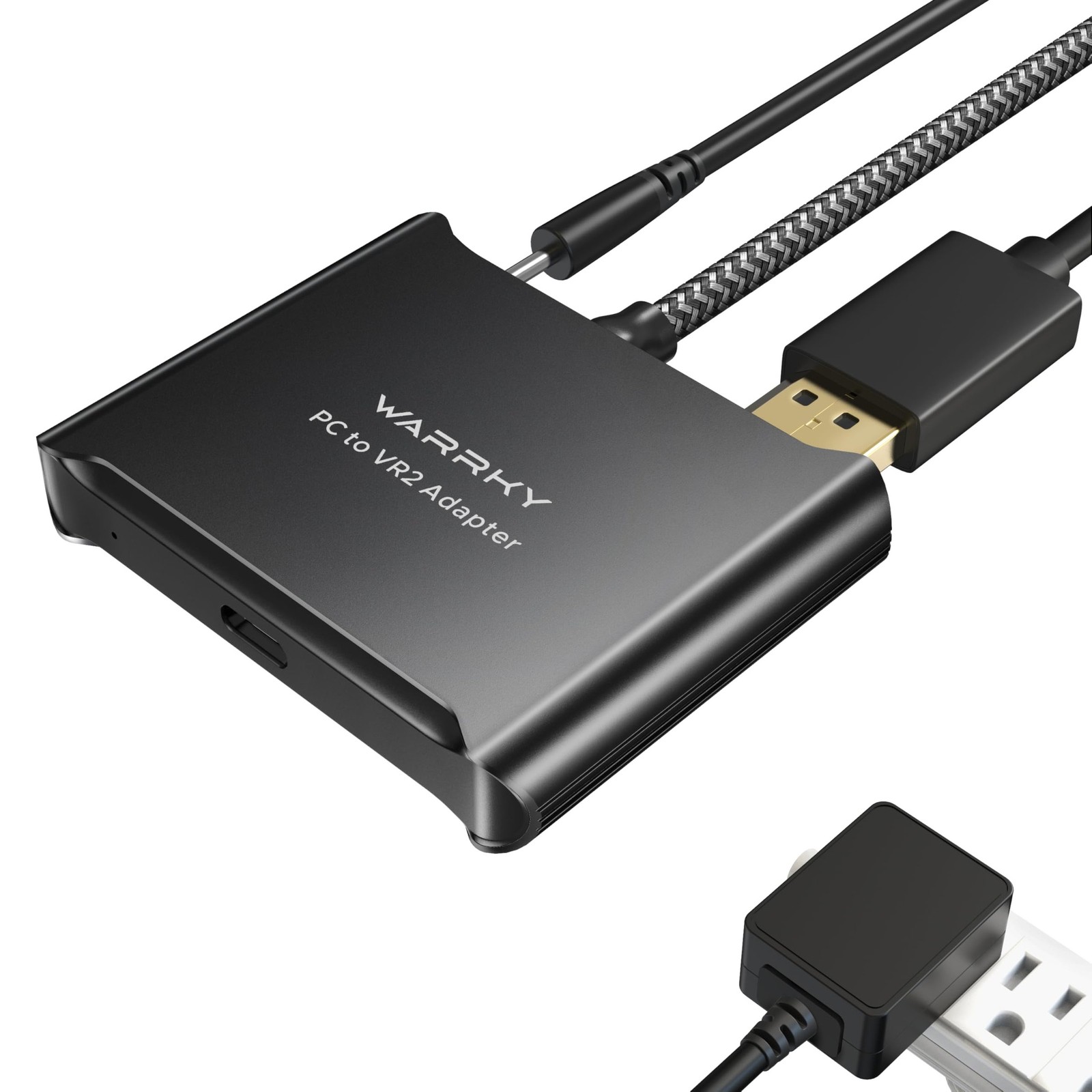 Warrky PSVR2 PC Adapter, PSVR2 Accessories [Aluminum Shell, Upgraded IC]