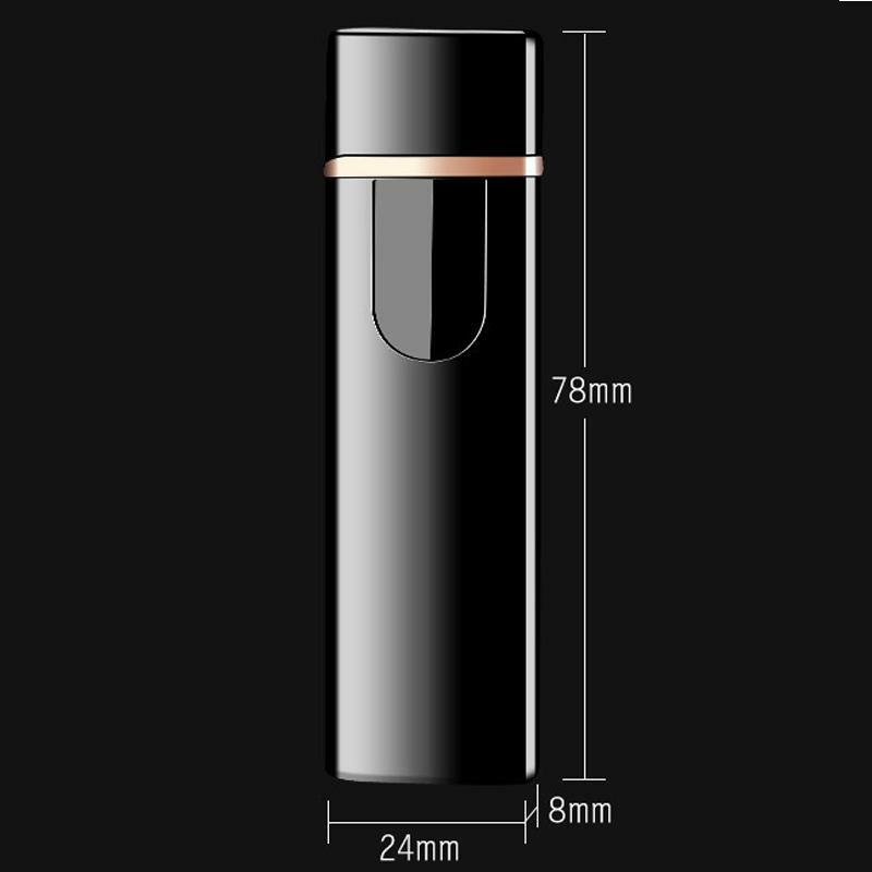 USB Rechargeable Double Arc Flameless Plasma Electric Lighter