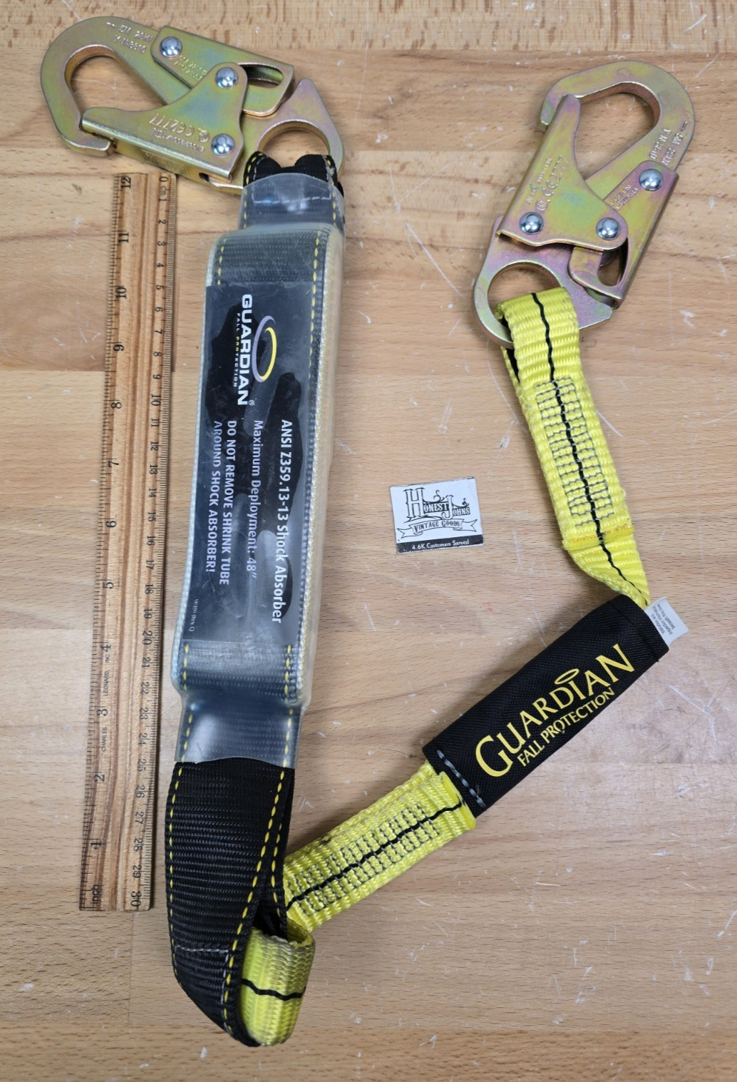 Guardian External Shock Absorber Lanyard ANSI Z359 13-13