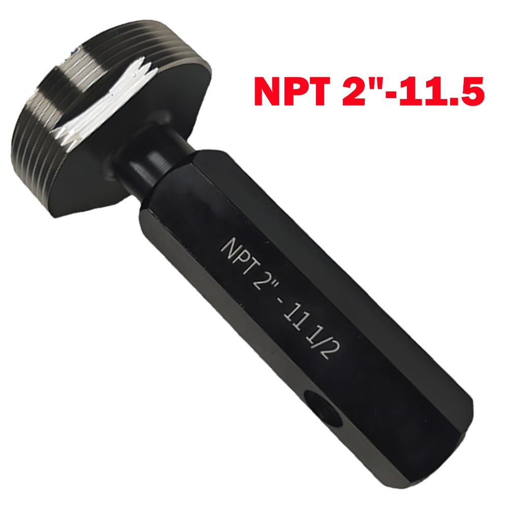 1 Pack Bearing Steel NPT 2"-11.5 Taper Pipe Plug Thread Gage Gauge NPT 2" HOT