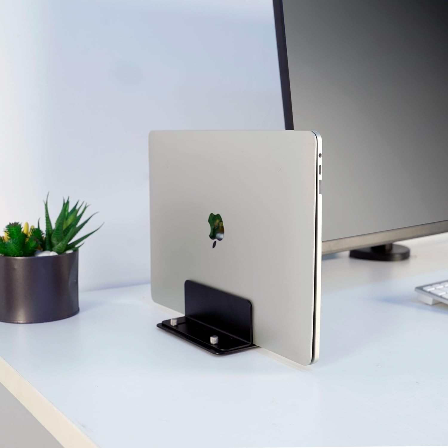 Adjustable Desktop Stand for Laptop, Mac mini,Router,13-54mm Width