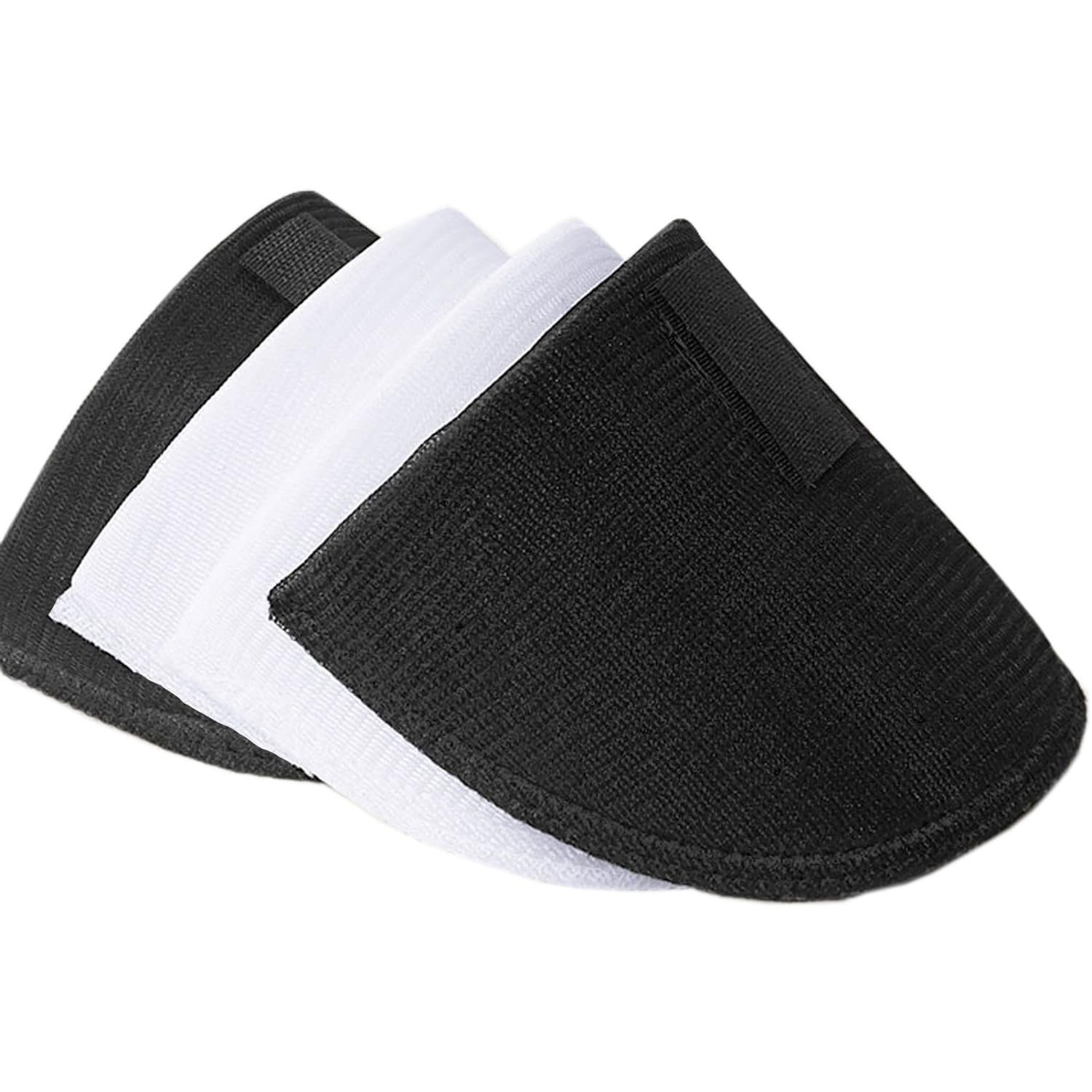 SZMUHLNY 2 Pairs Shoulder Pads Thickness 2.0cm 2CM/0.78 in, 2pack/Black,White