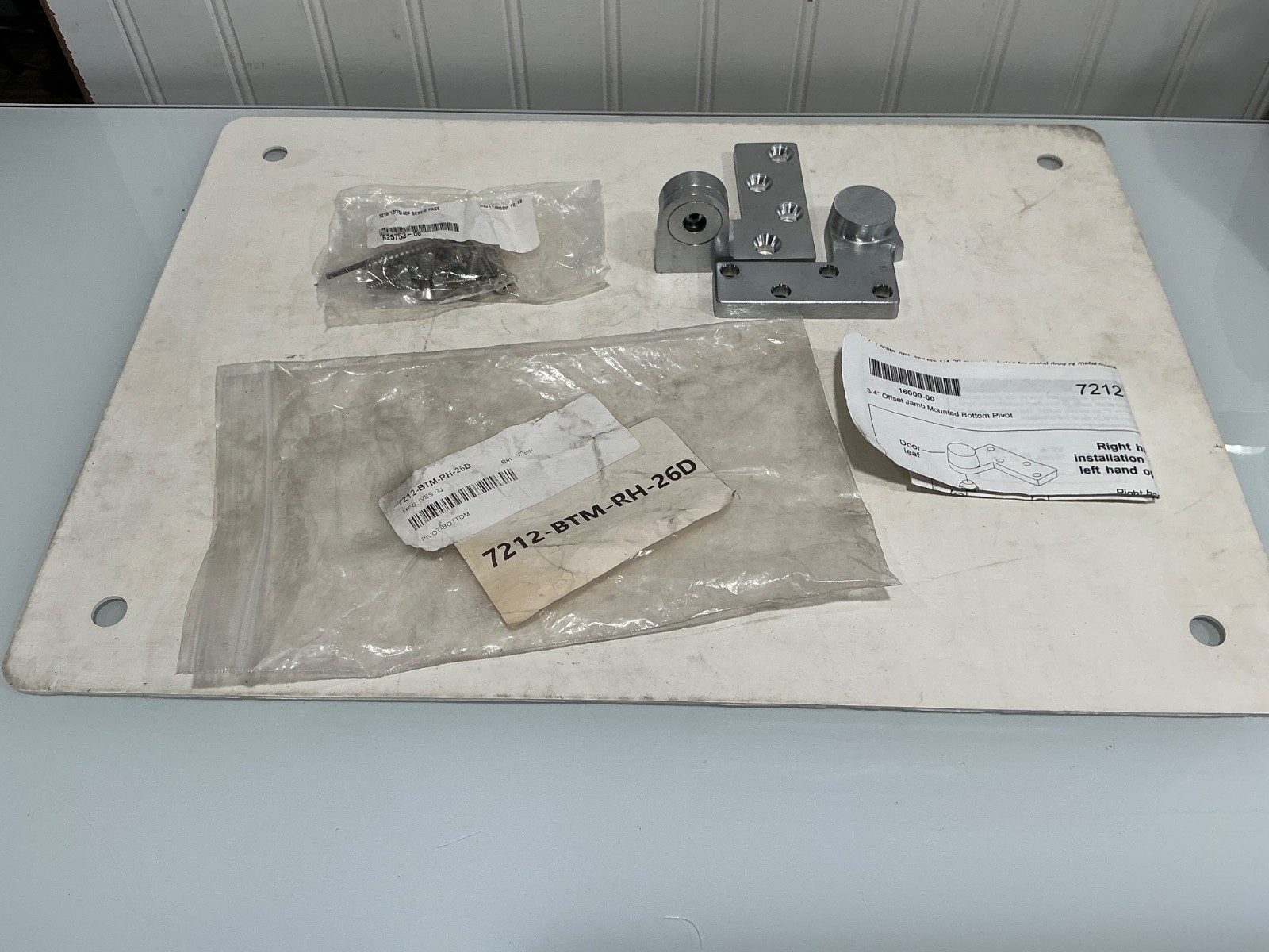 Ives 7212-BTM-RH-26D 3/4" Offset Bottom Pivot (Qty 3)