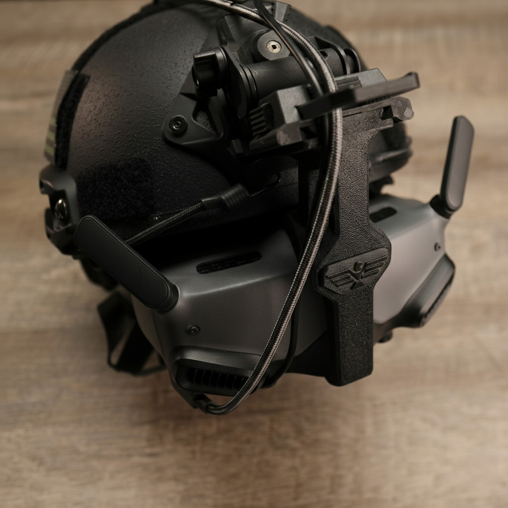 SOLID UAVS Talon – DJI Goggles 2 Helmet Mount Adapter