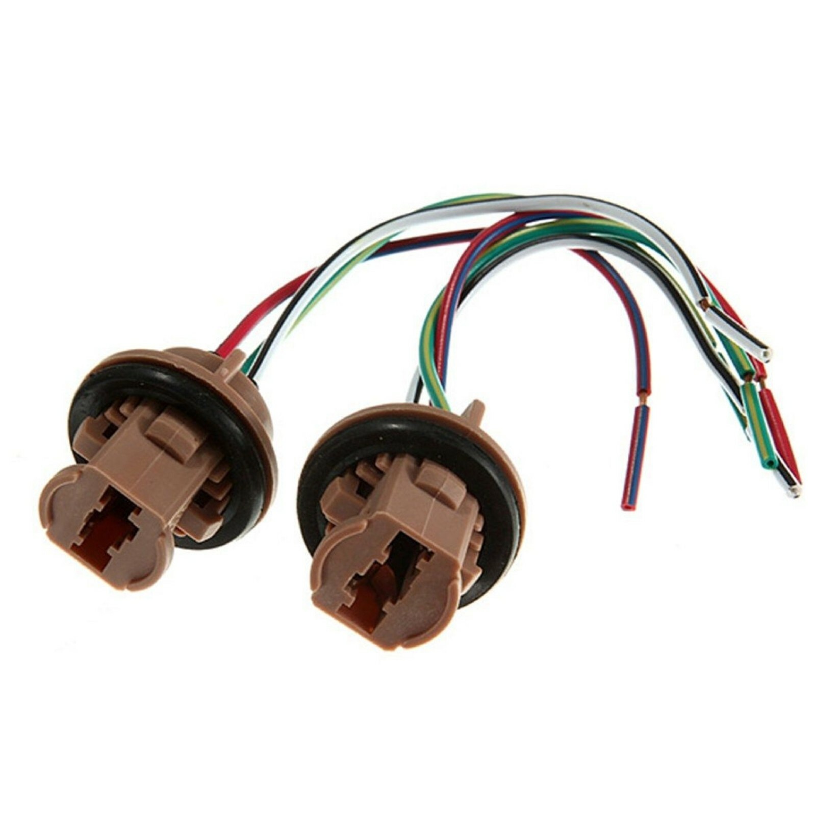 Universal Pigtail Wire Female Socket 7443 Two Harness Brake Stop Tail Parking