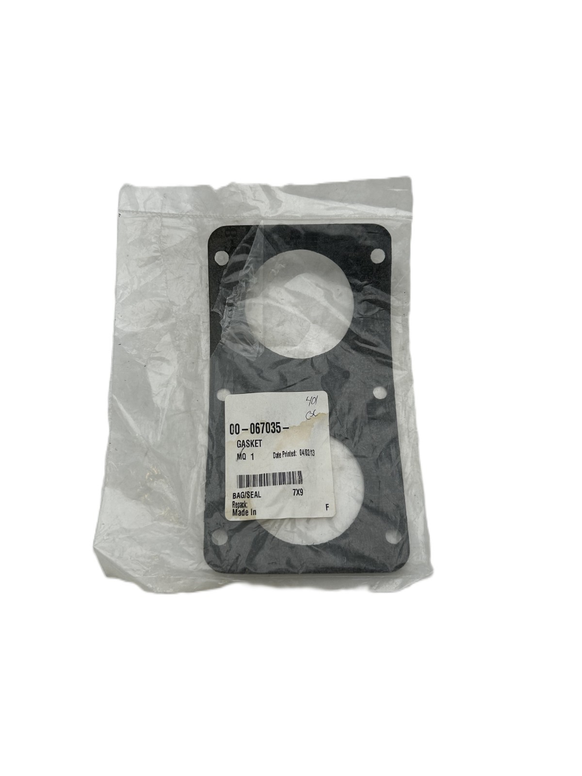 Hobart 00-067035 Gasket Genuine Replacement