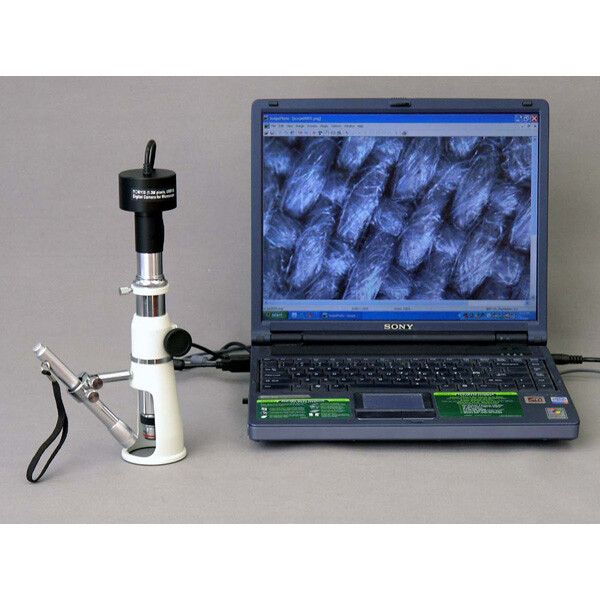 AmScope H50 50X Stand / Shop / Monocular Measuring Stereo Microscope + Pen Light