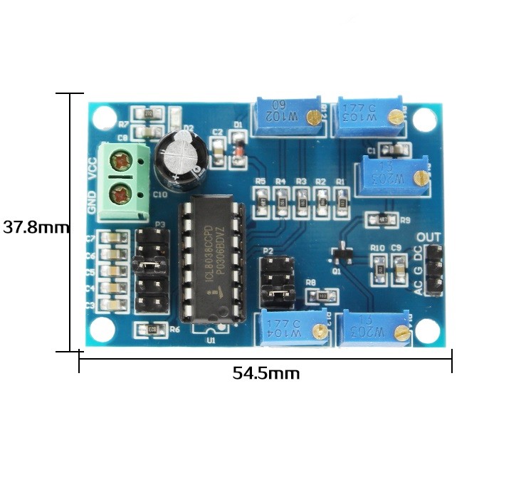 ICL8038Medium/Low Frequency Waveform Signal Generator Sine Wave Signal Source*10