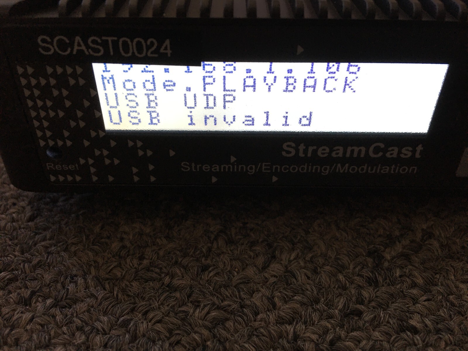 Wellav NB100 Streamcast IP Video Network Encoder & Streamer/modulator