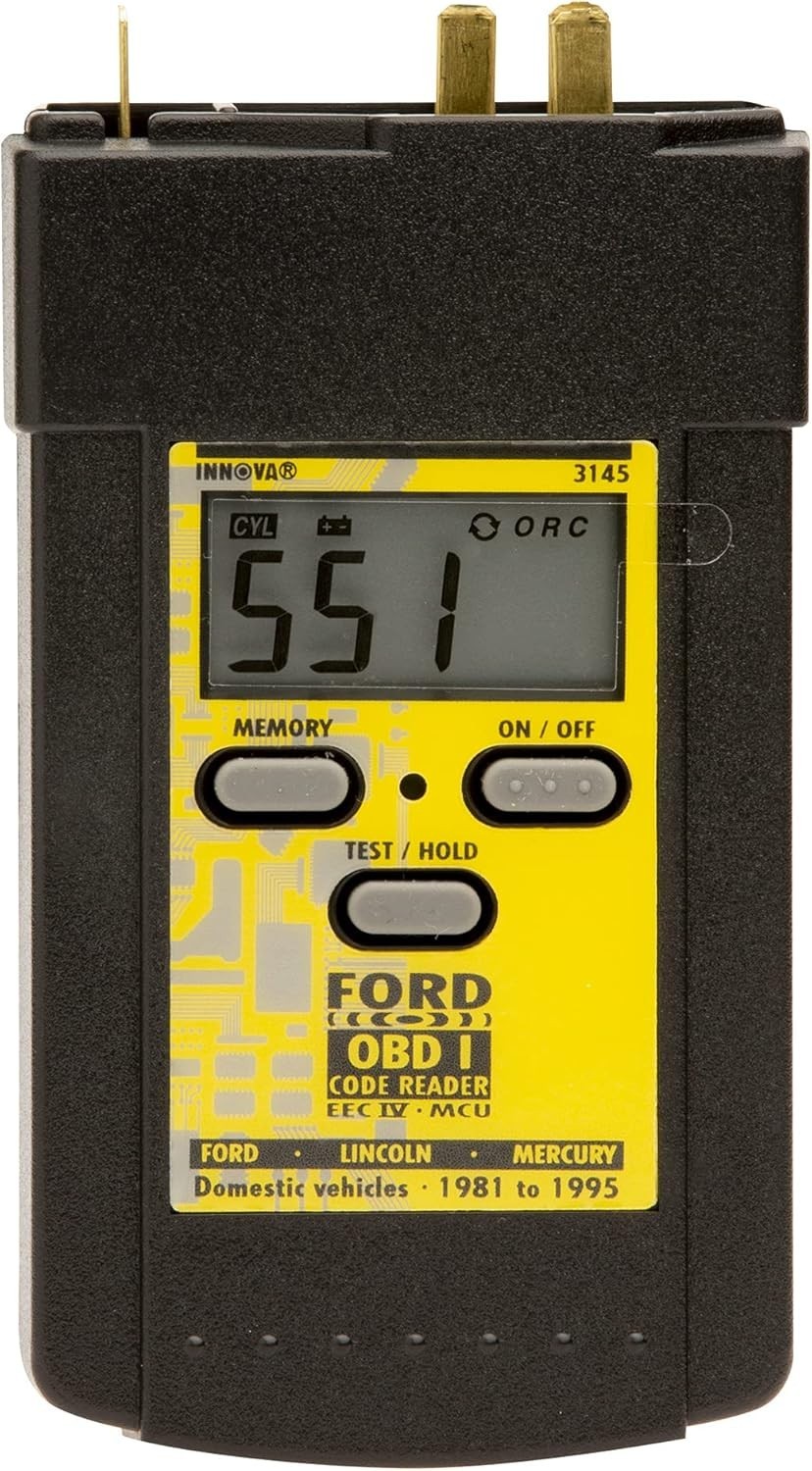 Code Reader Scanner OBD1 Trouble Codes Read MCU Electronics Ford Check Engine On