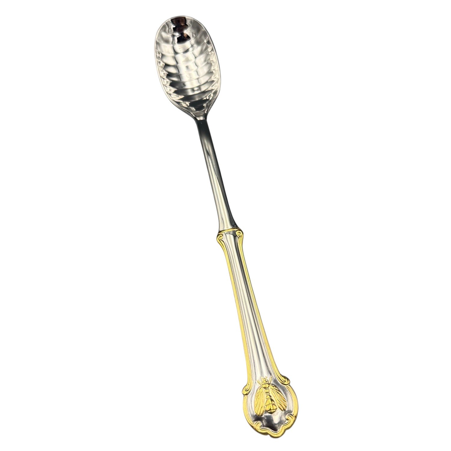 Wallace Napoleon Bee Gold Accent 18/10 Stainless Steel Honey Spoon