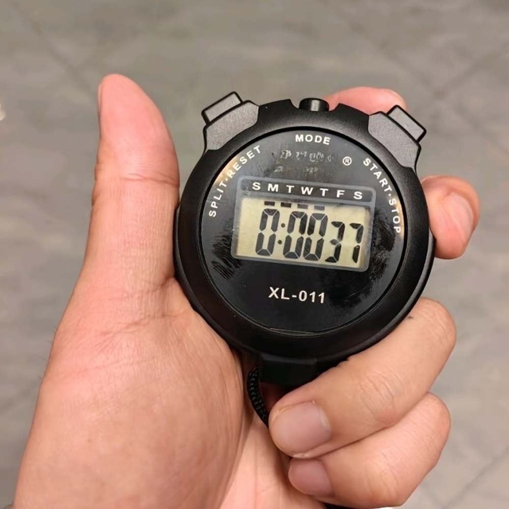Accurate Precise Portable Lightweight Shock-Proof Digital Sports Stopwatch Timer