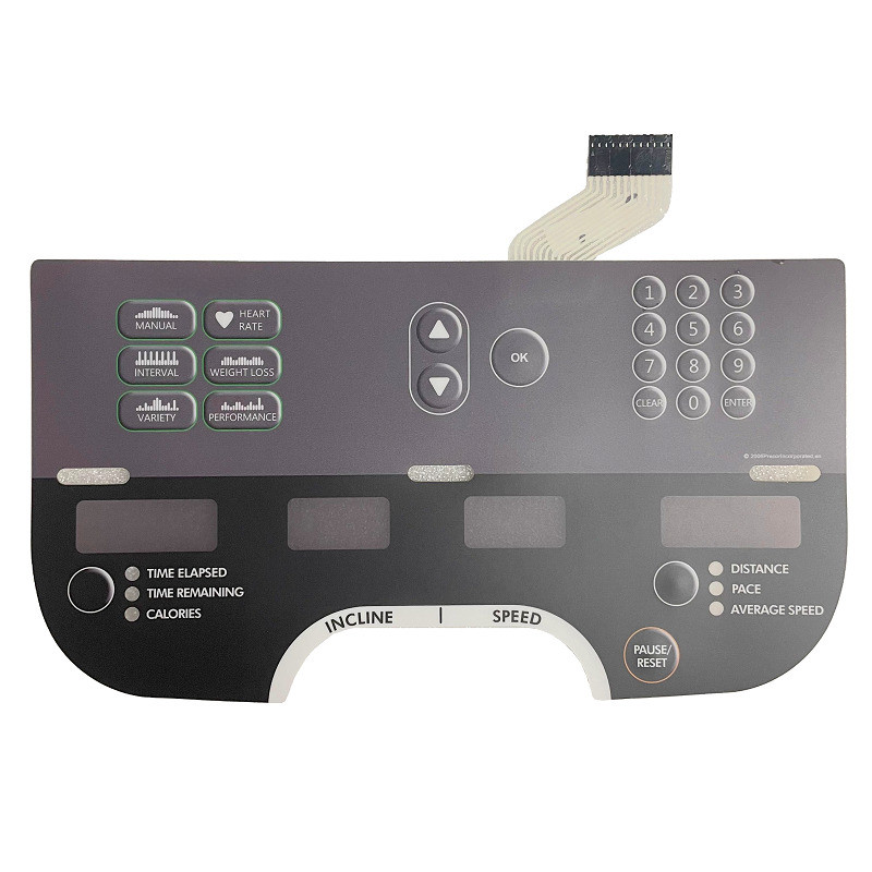 1PCS NEW Membrane Keypad FOR Precor 932i 954i Treadmill Panel Switch Button Film