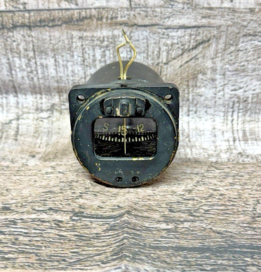 Vintage BAE Scottish Magnetic Compass Indicator