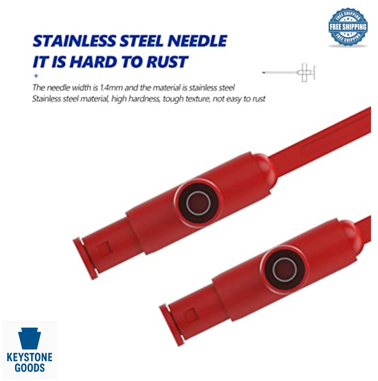Puncture Probe Wire Piercing Test Clip 2PCS Automotive Test Cable Kit For