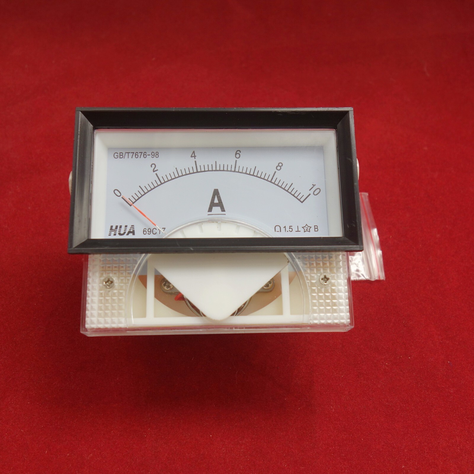 1PC DC 0-10A Analog Ammeter Panel AMP Current Meter 69C17 69C9 direct Connect