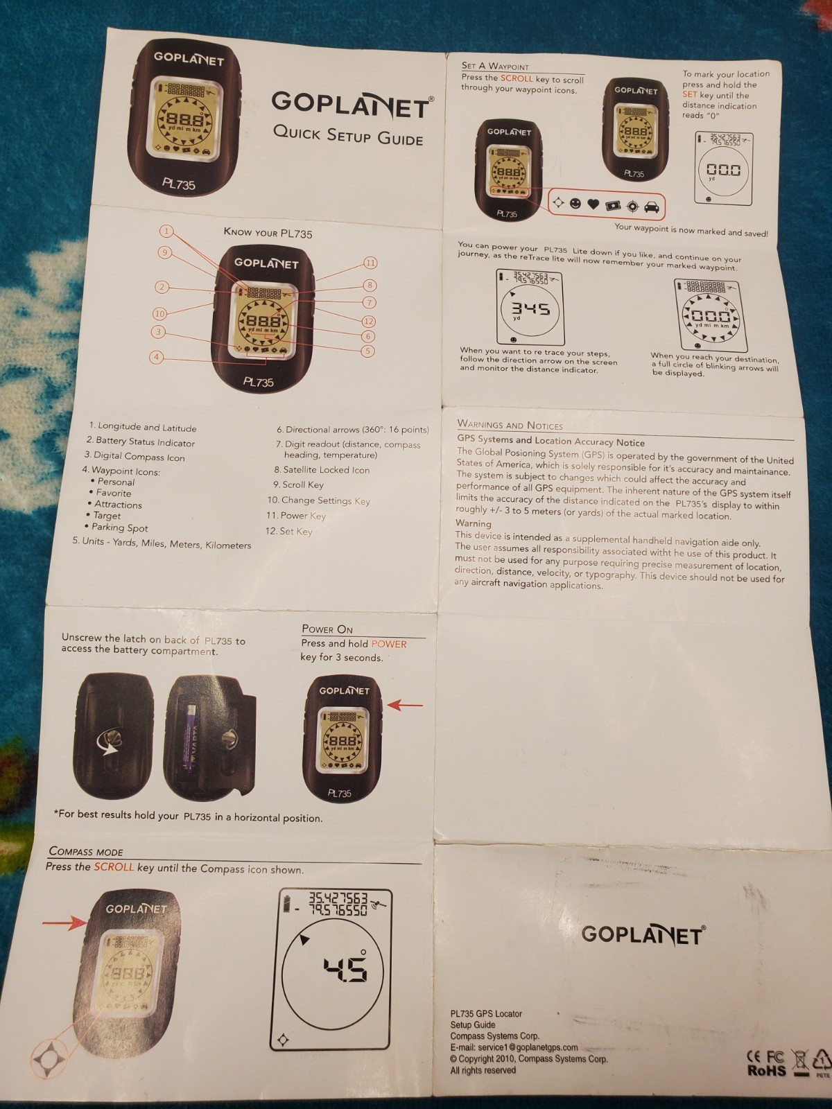 GOPLANET PL735 GPS Tracker Tested Works