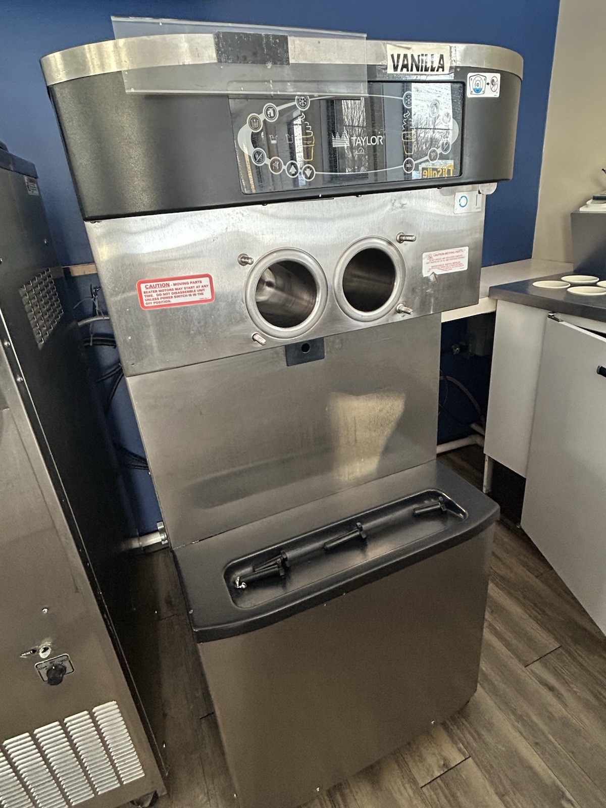 Taylor C712-27 Soft Serve Ice Cream Machine 2 Hoppers 2005 Floor Model