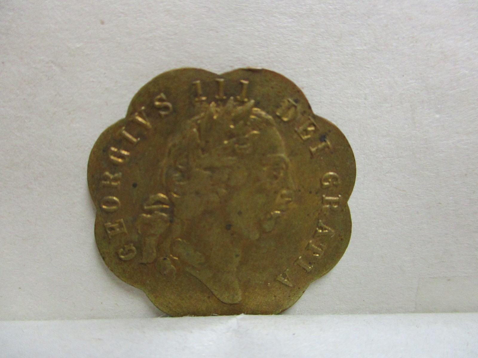 1798 Great Britain George III Gratia Token Brass Exumonia
