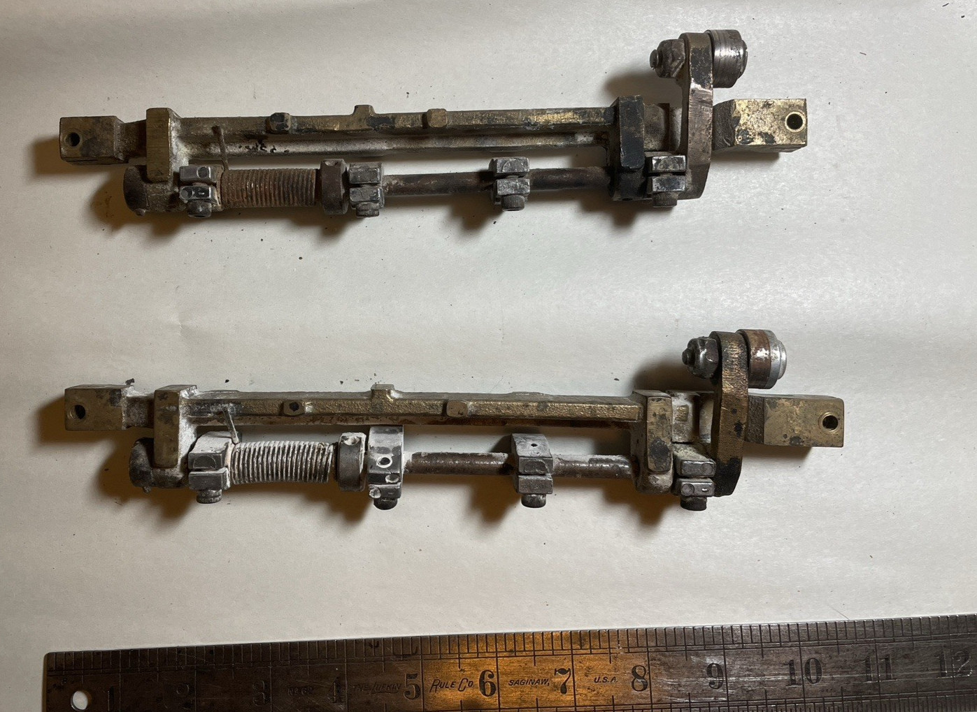 Multilith Printing Press Chain Gripper Bars 1215-5027 2 pieces