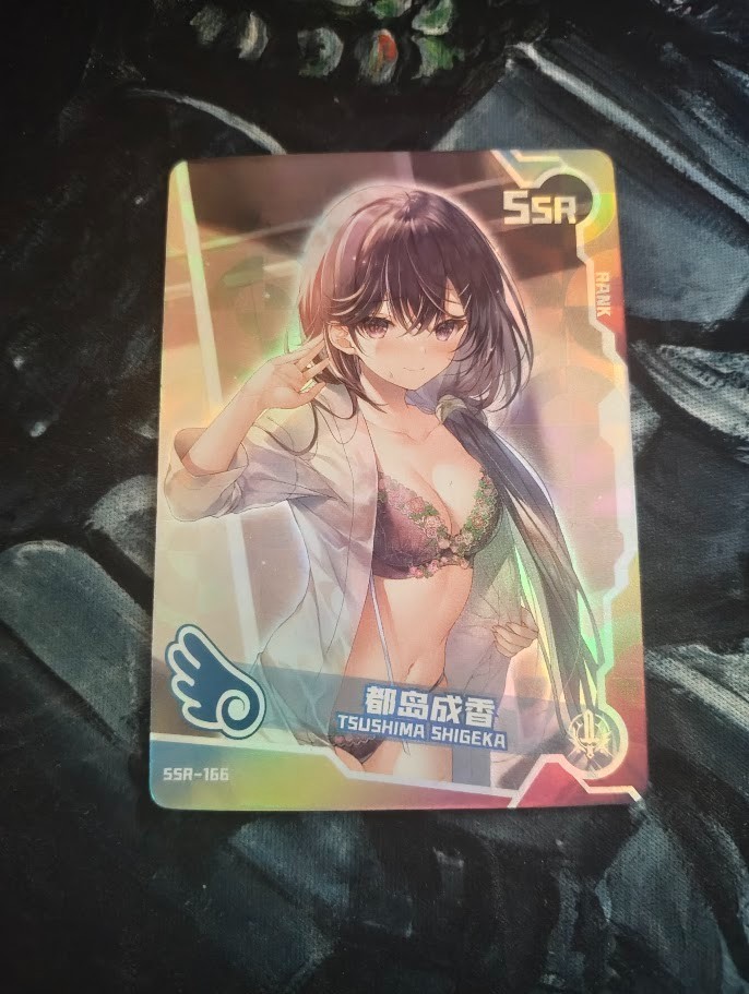 Goddess Story Anime Waifu Card SSR Rare Holo Collectible Trading Card