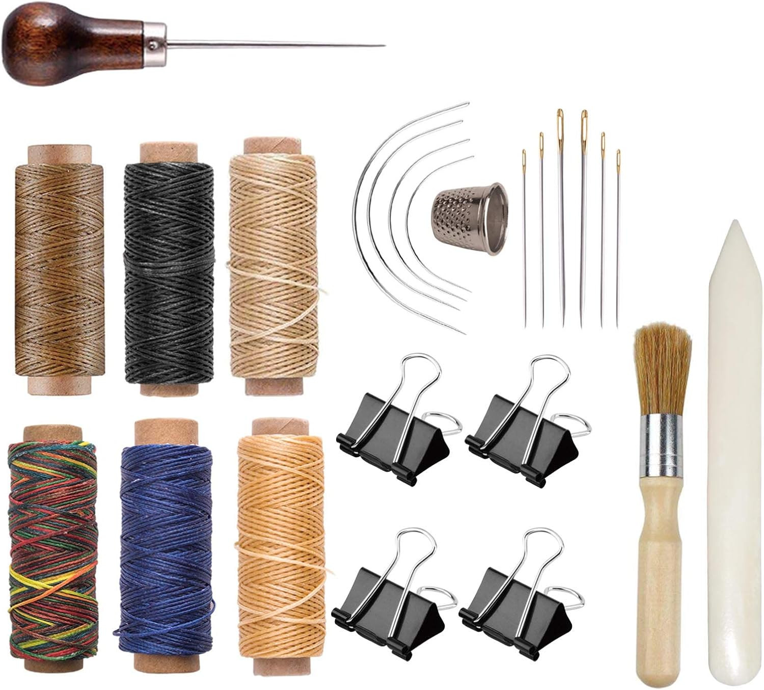 Bookbinding Kit -  Bookbinding Supplies, Hand  Binding Starter Tools Set with Re