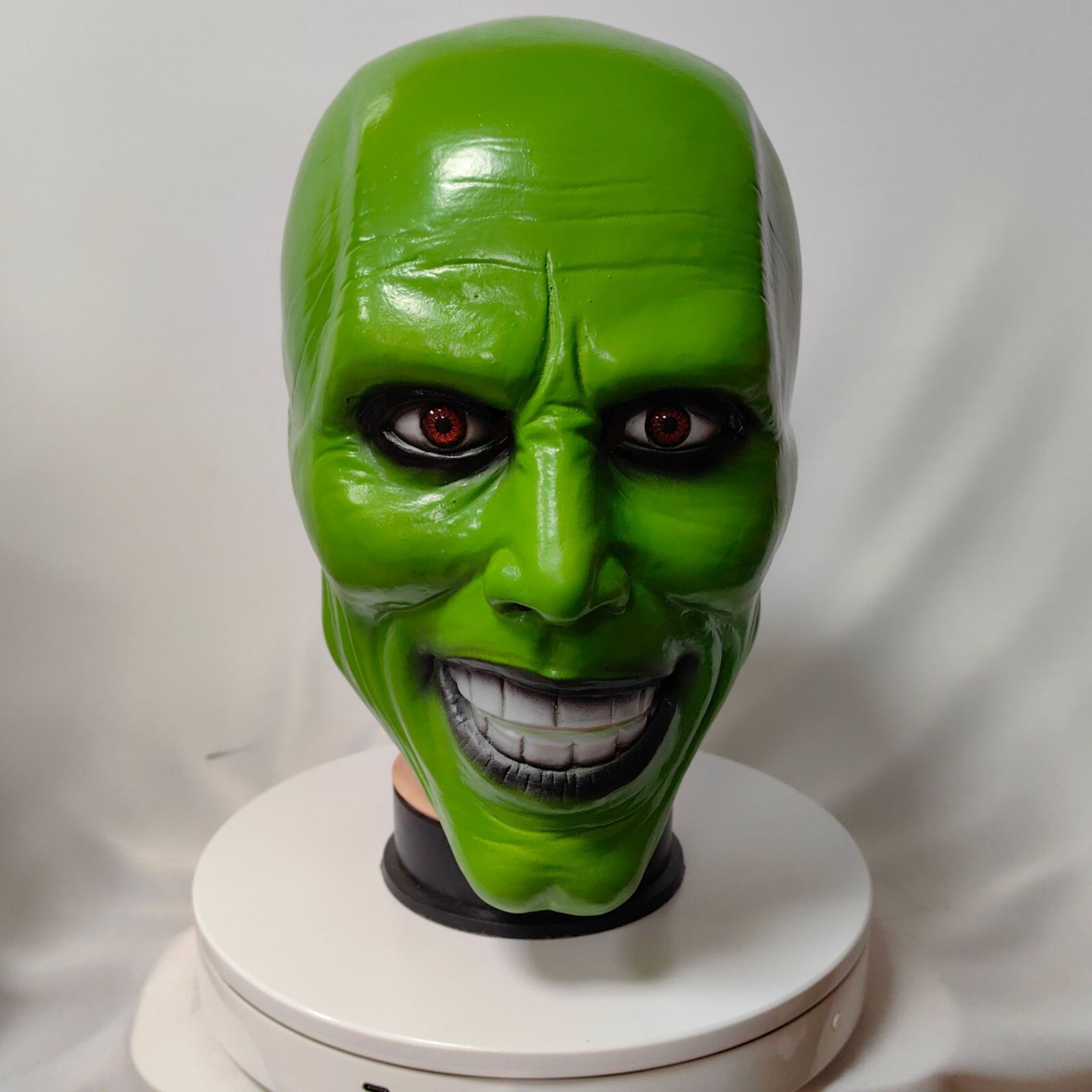 Movie The Mask Realistic Mask Cosplay Scary Halloween Latex Party Prop Costume