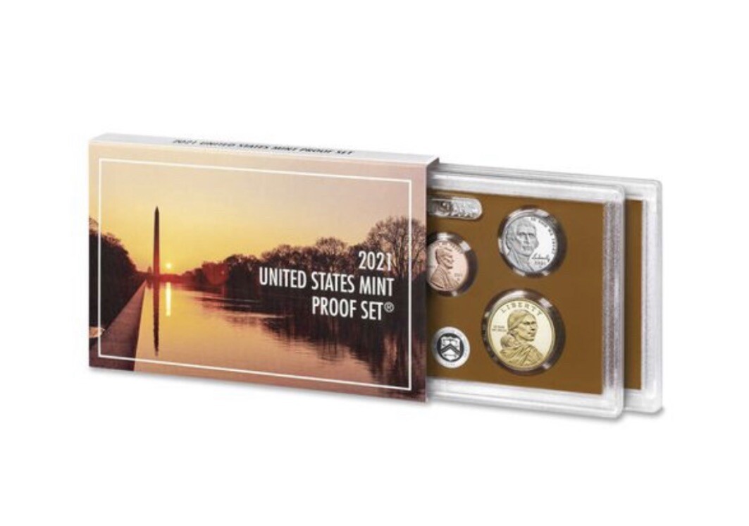 2021 United States Mint Proof Set 7 PROOF COINS. (#C354)