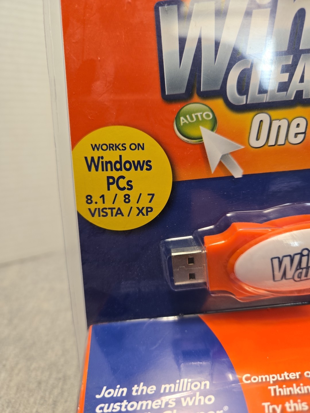 Win Cleaner, USB-One Click, Fast & Easy Computer Clean,Optimize, Repair (K136)