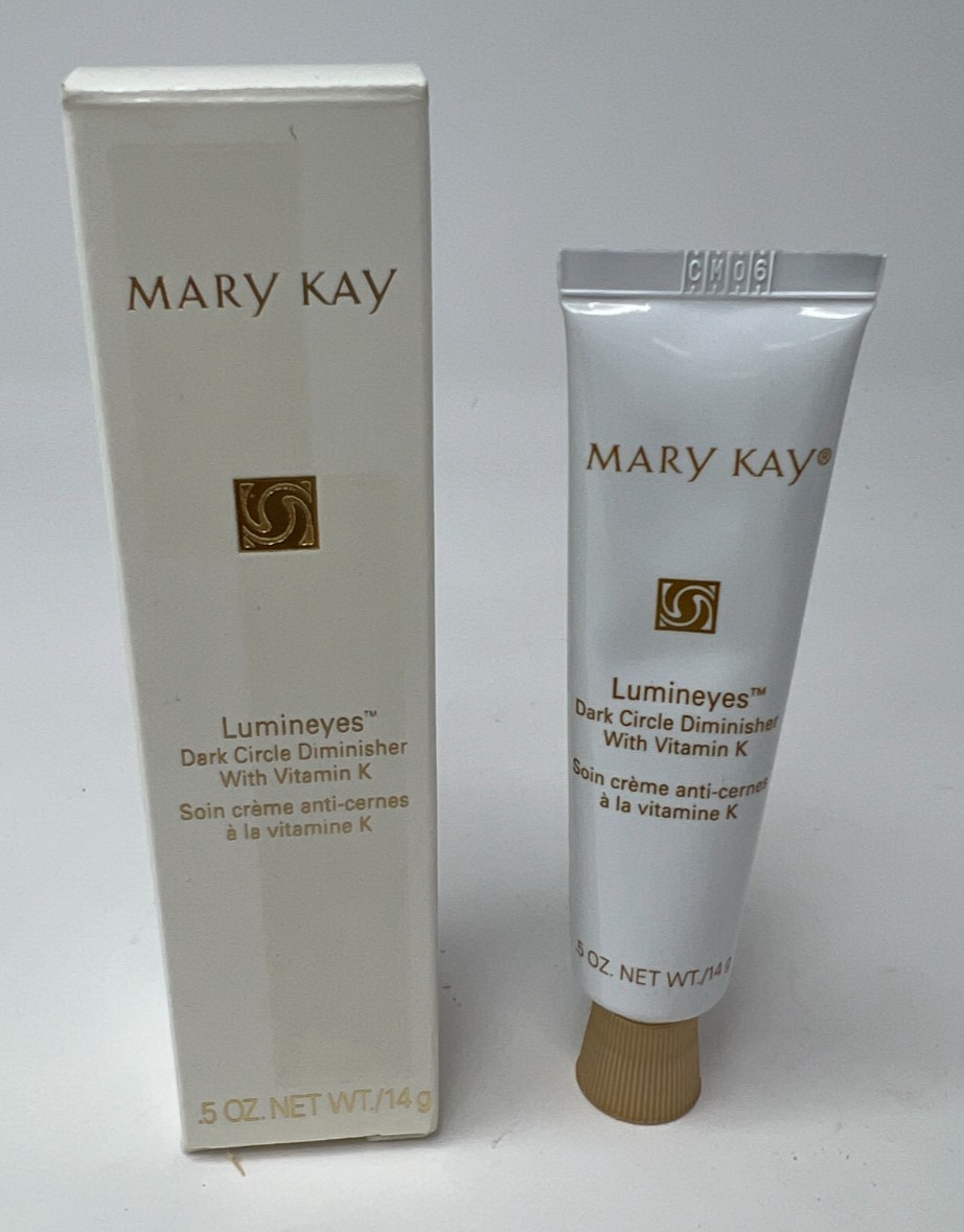 Mary Kay Lumineyes 0457 Dark Circle Diminisher w/ Vitamin K 0.5oz. NEW