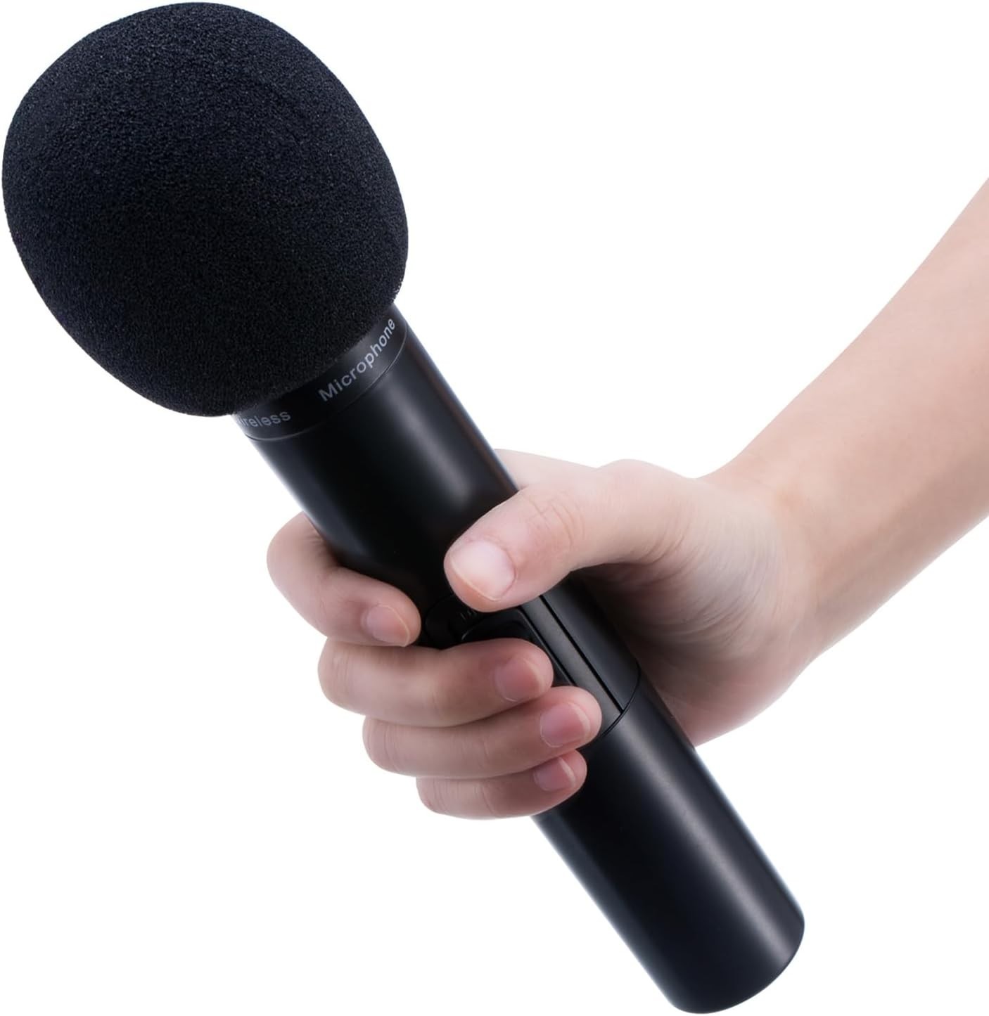 Convenient 5 Pack Foam Mic Covers - Sanitary Protection for Performers