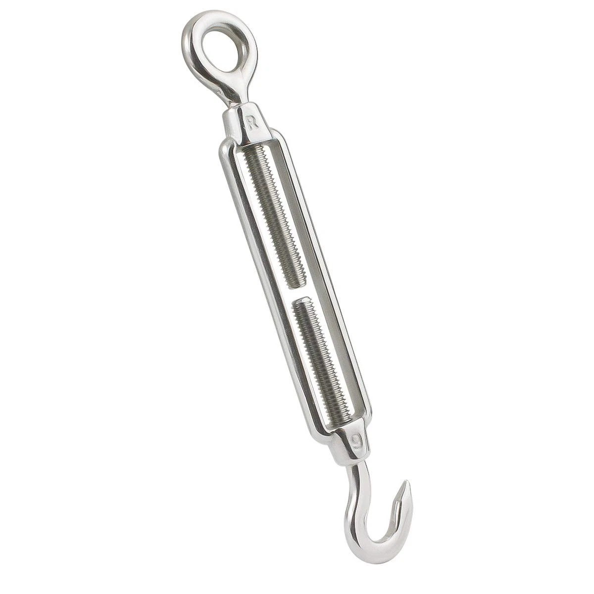 M6 1/4 inch Turnbuckles Hook 304 Stainless Steel Turnbuckle Heavy Duty Wire R